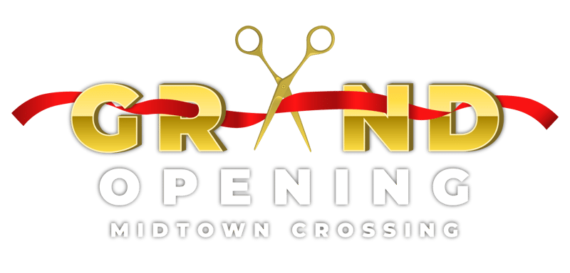 Grand Opening Midtown Crossing Graphic