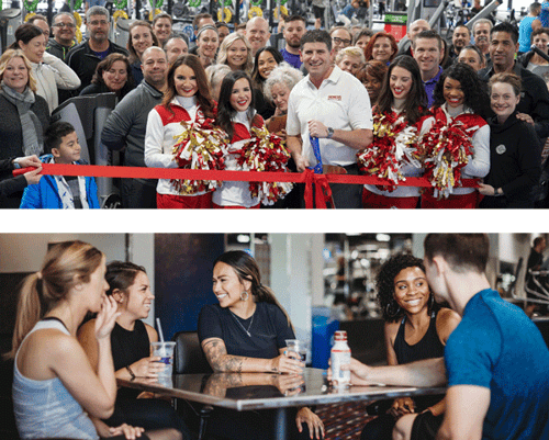 Ribbon cutting and hang out with friends!