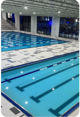Warm-up and competition pool at Genesis Sports Complex
