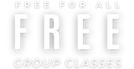 Free For All! Free group classes on February 23, 24, and 25, 2024