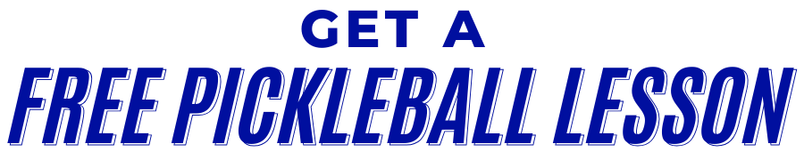 Get a free pickleball lesson!