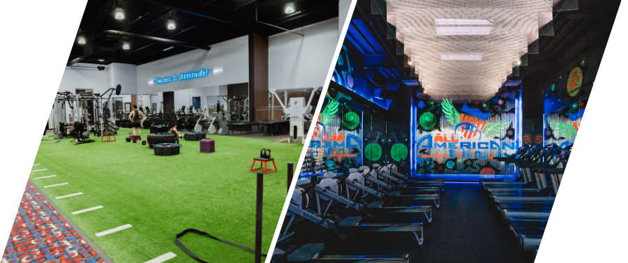 Functional training turf and our All American Training programming